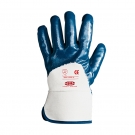 思而MA1214 MIRò藍(lán)色NBR耐磨耐油涂層通用勞保手套